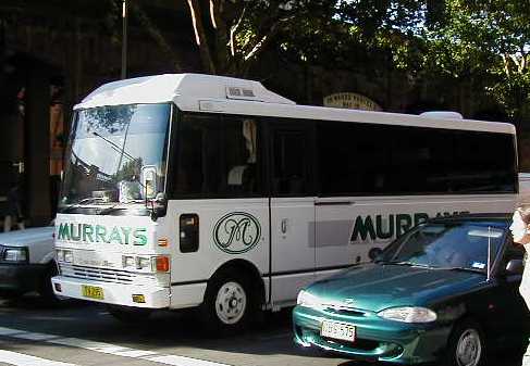 Murrays Hino Rainbow minibus